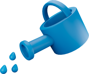 3d Watering can